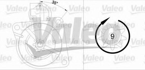 VALEO 455508 Стартер