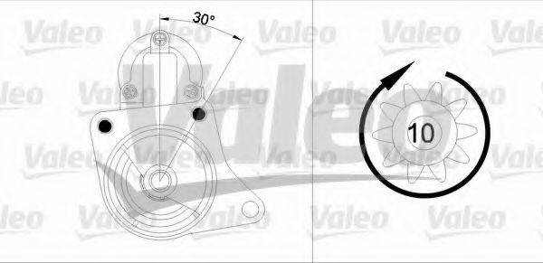 VALEO 455724 Стартер