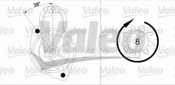 VALEO 455740 Стартер