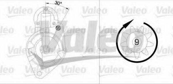 VALEO 455879 Стартер