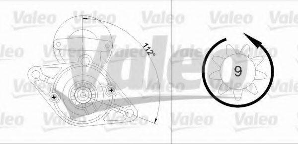 VALEO 455916 Стартер