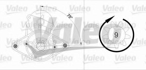 VALEO 455923 Стартер