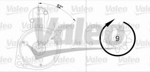 VALEO 455925 Стартер