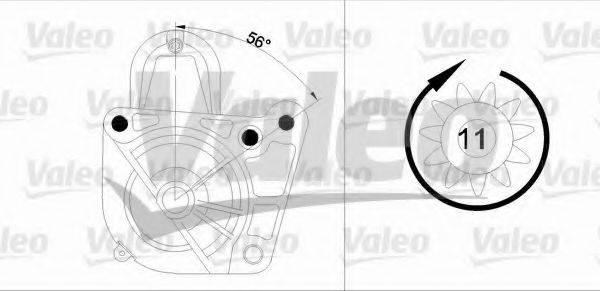 VALEO 455971 Стартер