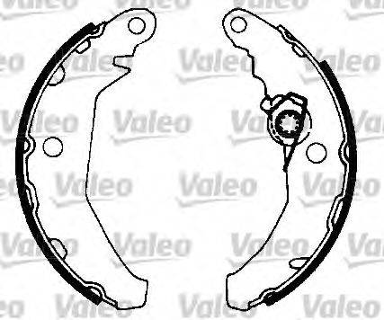 VALEO 553638 Комплект гальмівних колодок