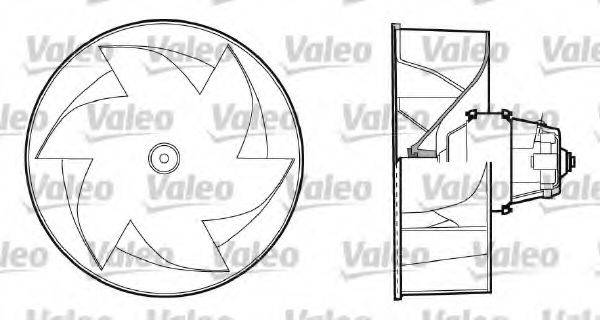 VALEO 698433 Вентилятор салону