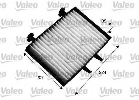 VALEO 715547 Фільтр, повітря у внутрішньому просторі