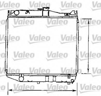 VALEO 731118 Радіатор, охолодження двигуна