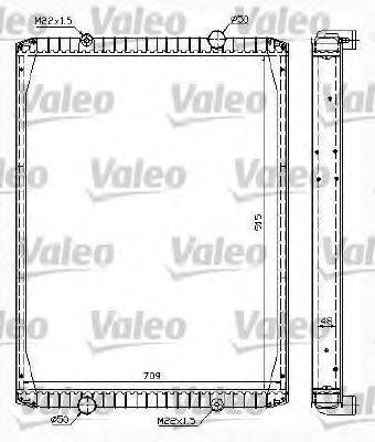 VALEO 732999 Радіатор, охолодження двигуна