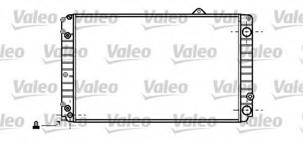 VALEO 734695 Радіатор, охолодження двигуна