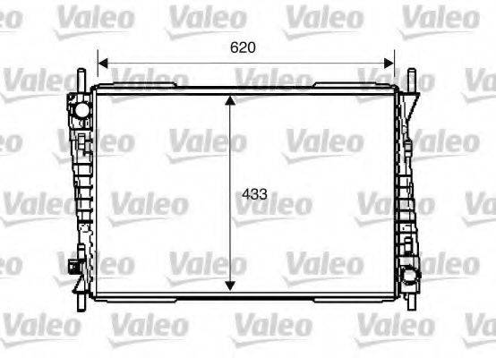 VALEO 734785 Радіатор, охолодження двигуна