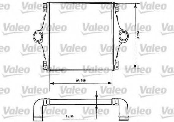 VALEO 816846 Інтеркулер