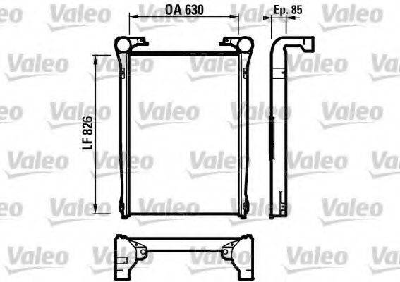 VALEO 816978 Інтеркулер