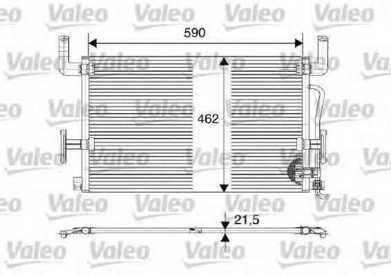 VALEO 816980 Конденсатор, кондиціонер