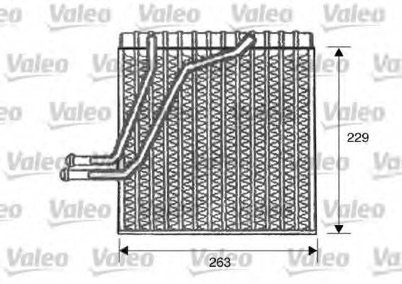 VALEO 817113 Випарник, кондиціонер