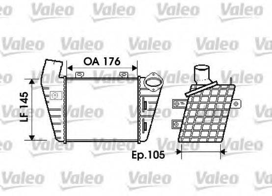 VALEO 817765 Інтеркулер