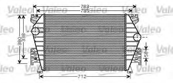 VALEO 817864 Інтеркулер