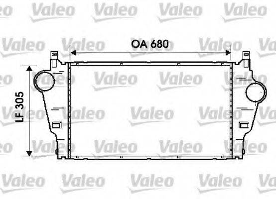 VALEO 817926 Інтеркулер