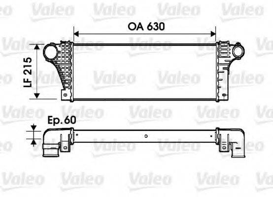 VALEO 817941 Інтеркулер