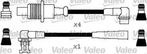 VALEO 346604 Комплект дротів запалювання