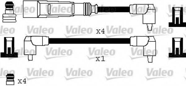 VALEO 346332 Комплект дротів запалювання