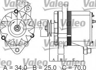 VALEO 436117 Генератор