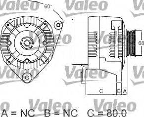 VALEO 437481 Генератор