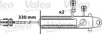 VALEO 541696 Комплект гальмівних колодок, дискове гальмо