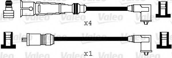 VALEO 346072 Комплект дротів запалювання