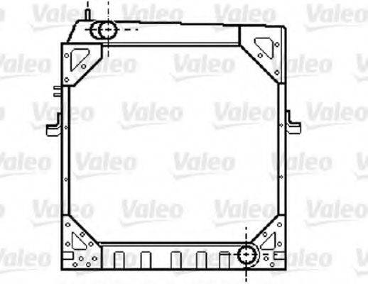 VALEO 733406 Радіатор, охолодження двигуна