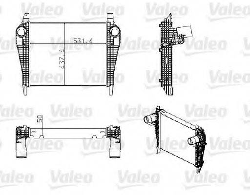 VALEO 818777 Інтеркулер