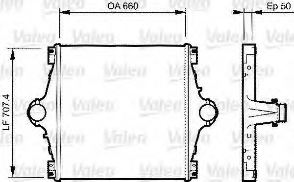 VALEO 818776 Інтеркулер