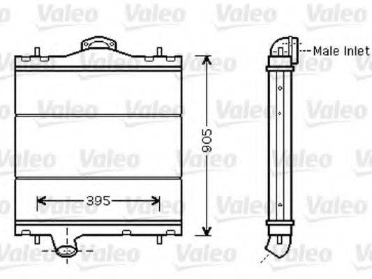 VALEO 733448 Радіатор, охолодження двигуна