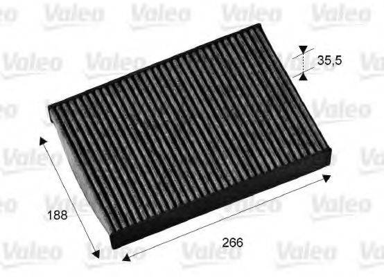 VALEO 715673 Фільтр, повітря у внутрішньому просторі