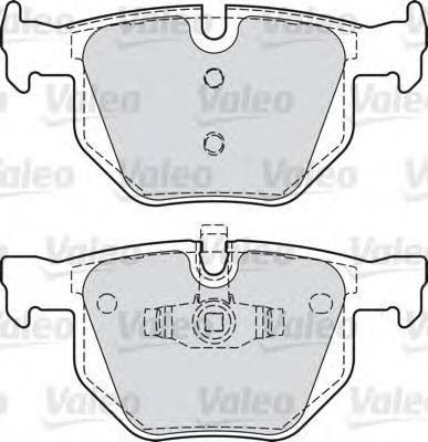 VALEO 598885 Комплект гальмівних колодок, дискове гальмо