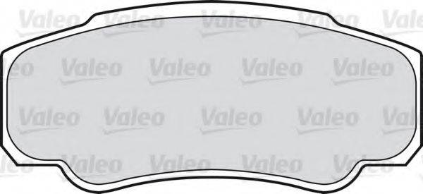 VALEO 541738 Комплект гальмівних колодок, дискове гальмо