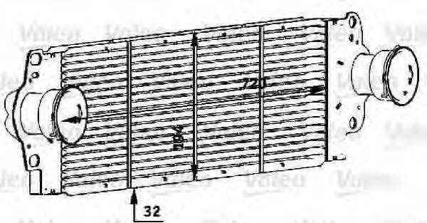 VALEO 818272 Інтеркулер