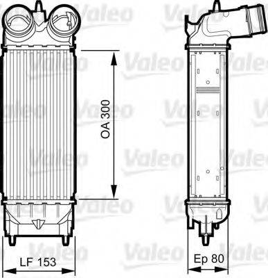 VALEO 818244 Інтеркулер