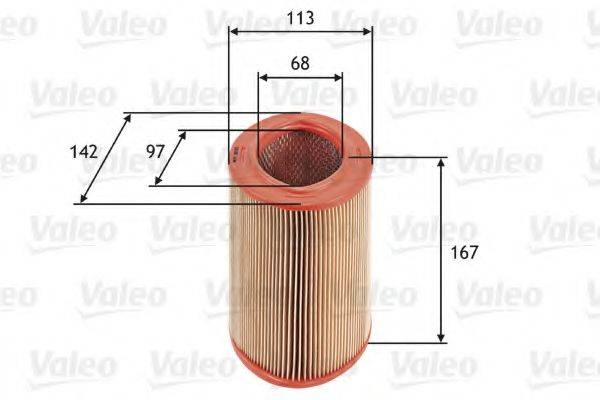 VALEO 585623 Повітряний фільтр