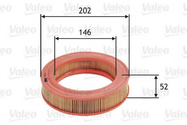 VALEO 585717 Повітряний фільтр