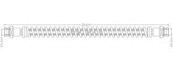 REMKAFLEX 1689 Гальмівний шланг