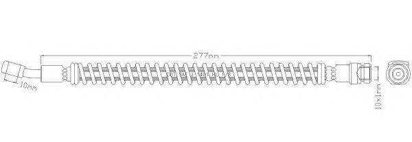 REMKAFLEX 5160 Гальмівний шланг