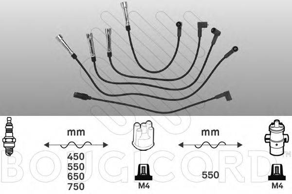 BOUGICORD 7248 Комплект дротів запалювання