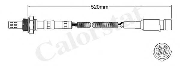 CALORSTAT BY VERNET LS140316 Лямбда-зонд