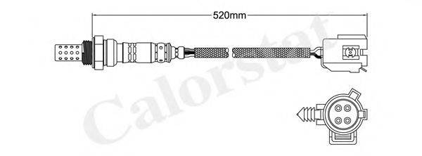 CALORSTAT BY VERNET LS140437 Лямбда-зонд