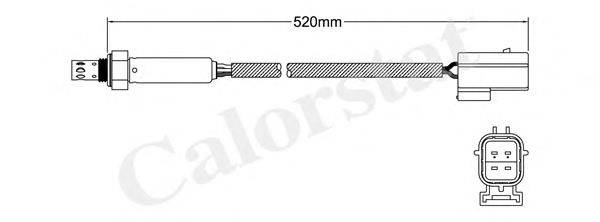 CALORSTAT BY VERNET LS140715 Лямбда-зонд