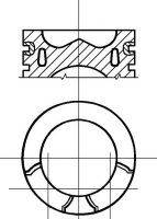NURAL 8778210030 Поршень