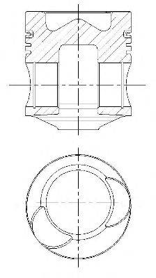 NURAL 8733750030 Поршень