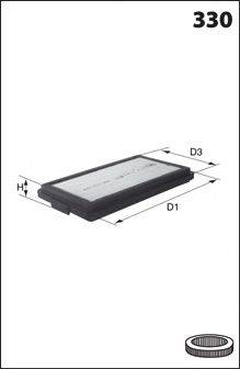 MECAFILTER ELP3700 Повітряний фільтр