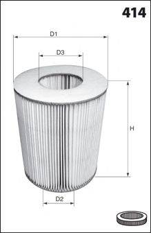 MECAFILTER EL3879 Повітряний фільтр